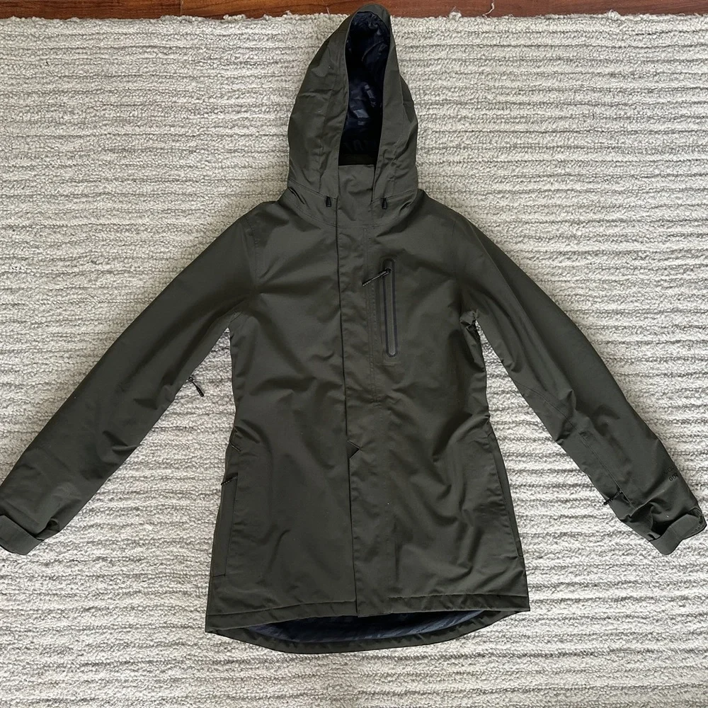 Volcom Women's Ski & Snow Jacket - Olive Green - Picture 3 of 16